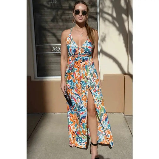 GRAFFITI MAXI DRESS